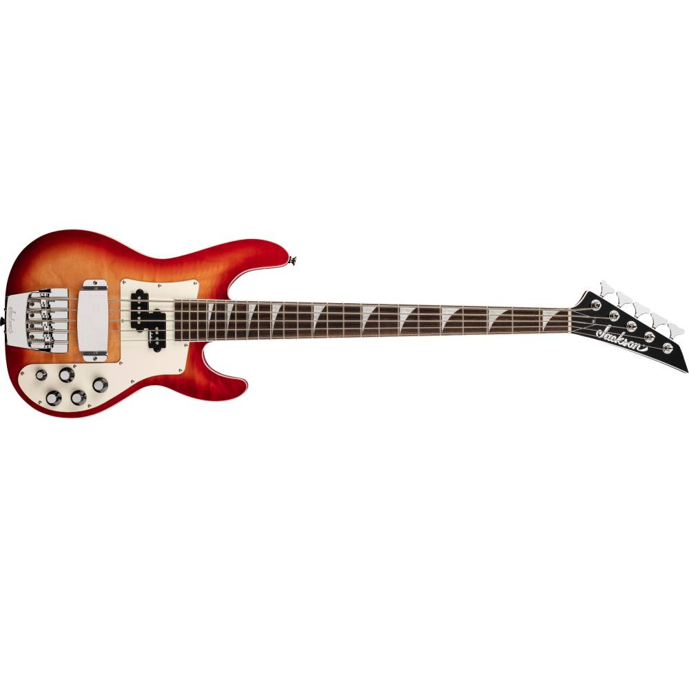 Jackson X Series Concert Bass CBXNT DX V, Fireburst, Bass Guitar