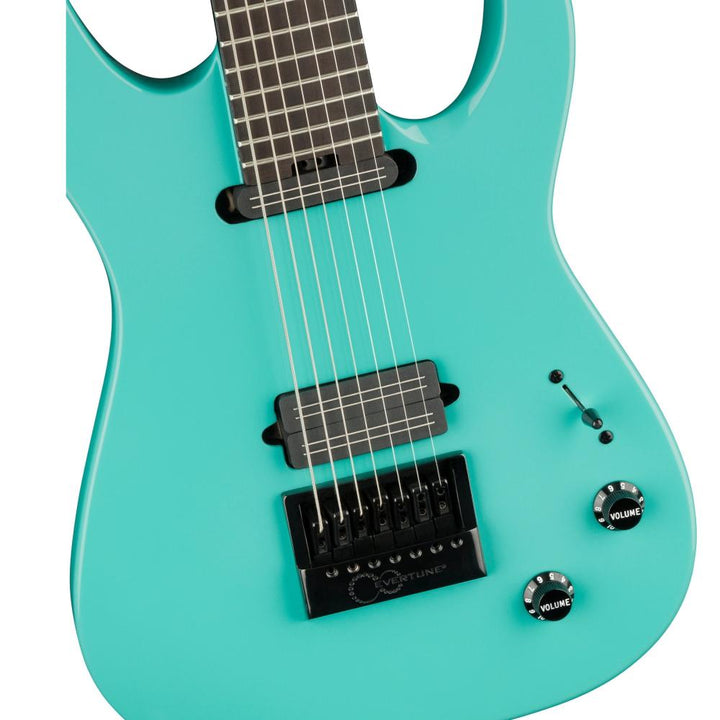 Jackson Pro Series Signature Josh Smith Soloist SL7 ET 7, Dark Surf Green, Electric Guitar