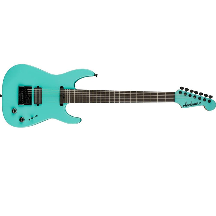 Jackson Pro Series Signature Josh Smith Soloist SL7 ET 7, Dark Surf Green, Electric Guitar