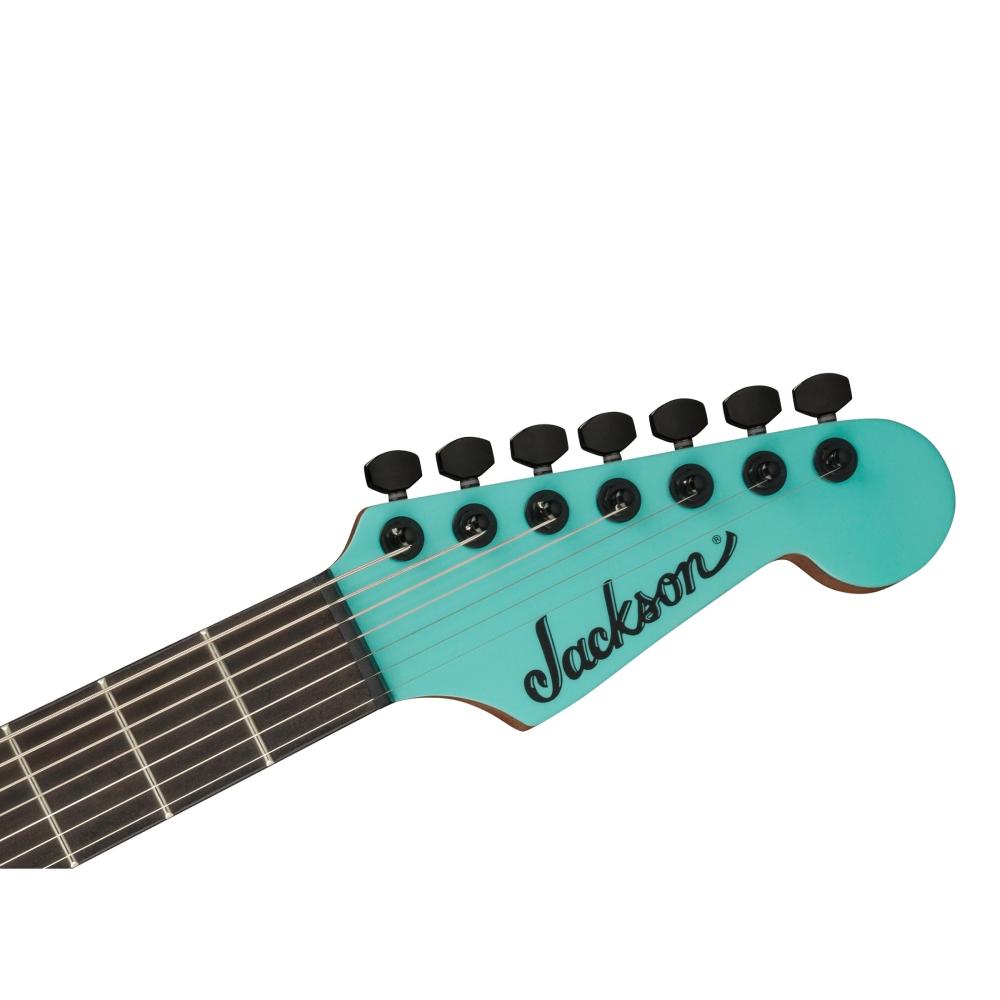 Jackson Pro Series Signature Josh Smith Soloist SL7 ET 7, Dark Surf Green, Electric Guitar