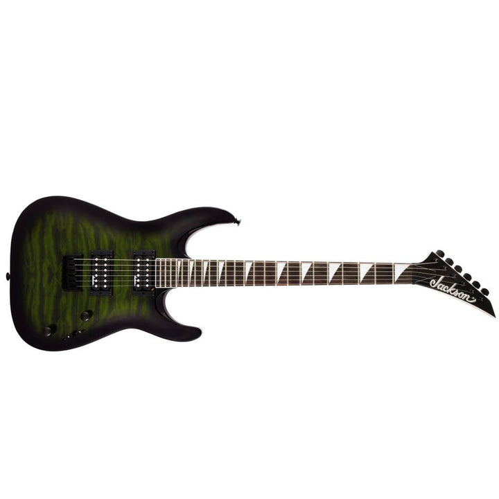 Jackson Dinky Arch Top JS32Q DKA HT, Transparent Green Burst, Electric Guitar