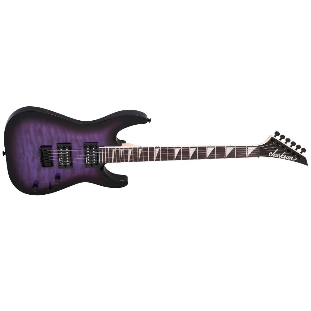 Jackson Dinky Arch Top JS32Q DKA HT, Transparent Purple Burst, Electric Guitar