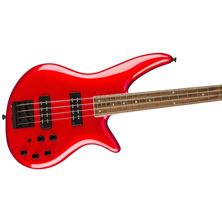 Jackson X Series Spectra SBX IV String Bass Guitar, Candy Apple Red