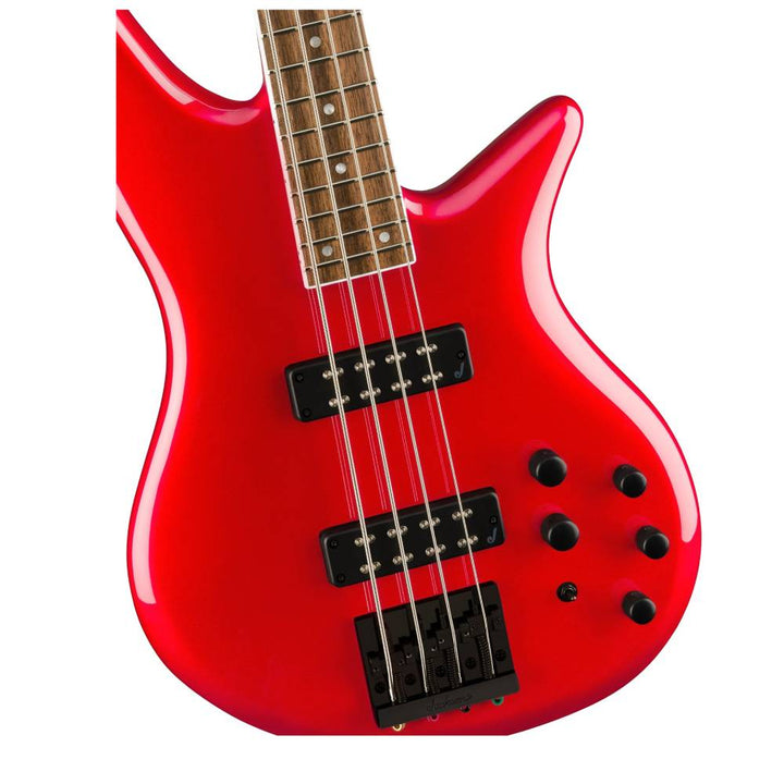 Jackson X Series Spectra SBX IV String Bass Guitar, Candy Apple Red