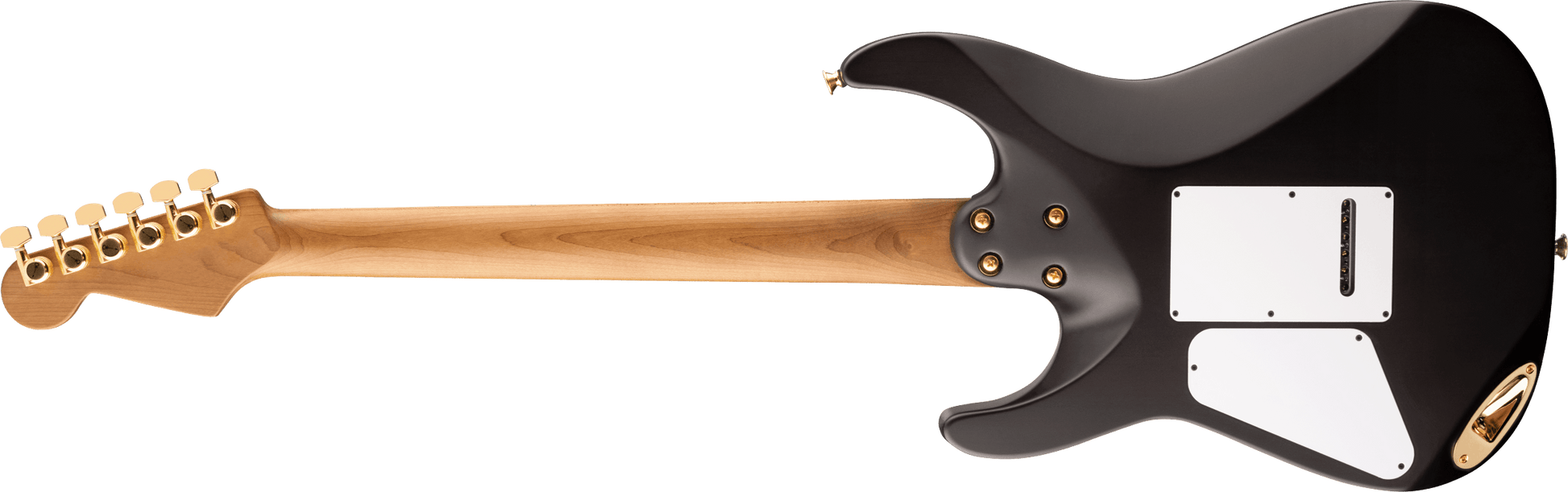 Đàn Guitar Điện Charvel Pro-Mod DK24 HH 2PT CM Poplar Burl, Maple Fingerboard, Transparent Black Burst