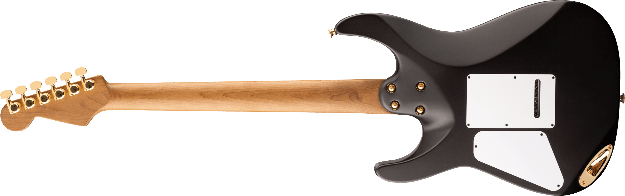 Đàn Guitar Điện Charvel Pro-Mod DK24 HH 2PT CM Poplar Burl, Maple Fingerboard, Transparent Black Burst