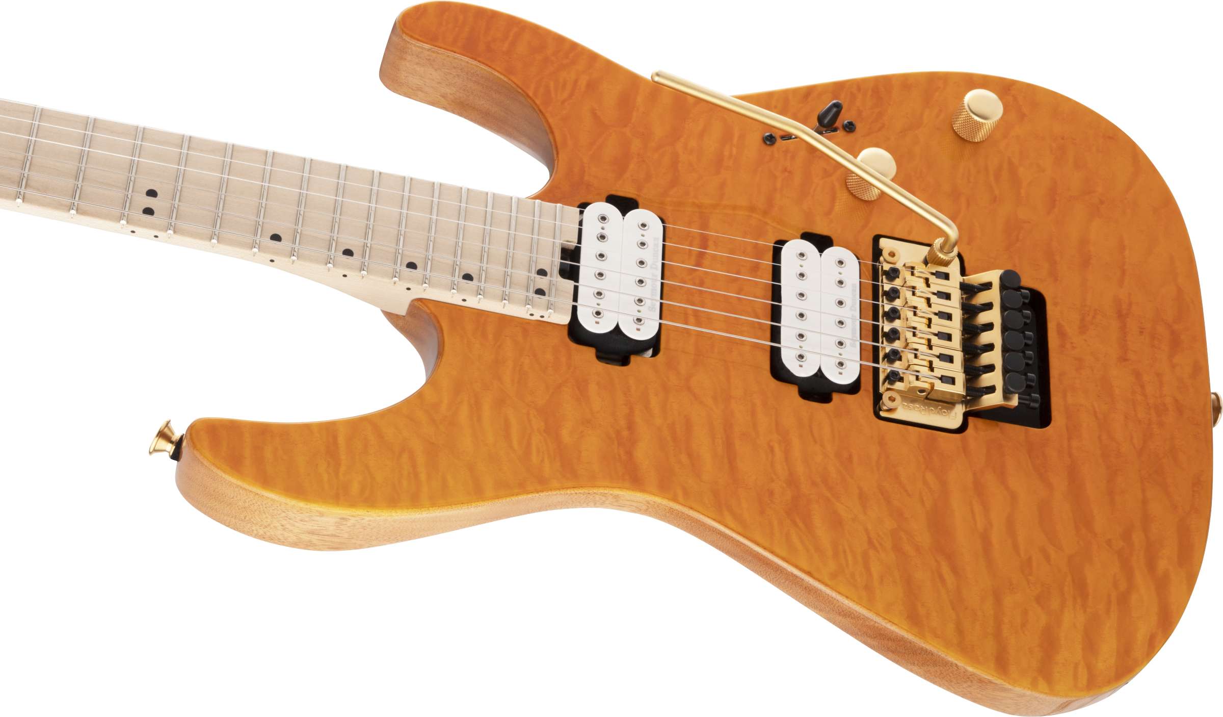 Đàn Guitar Điện Charvel Pro-Mod DK24 HH FR M QM, Maple Fingerboard