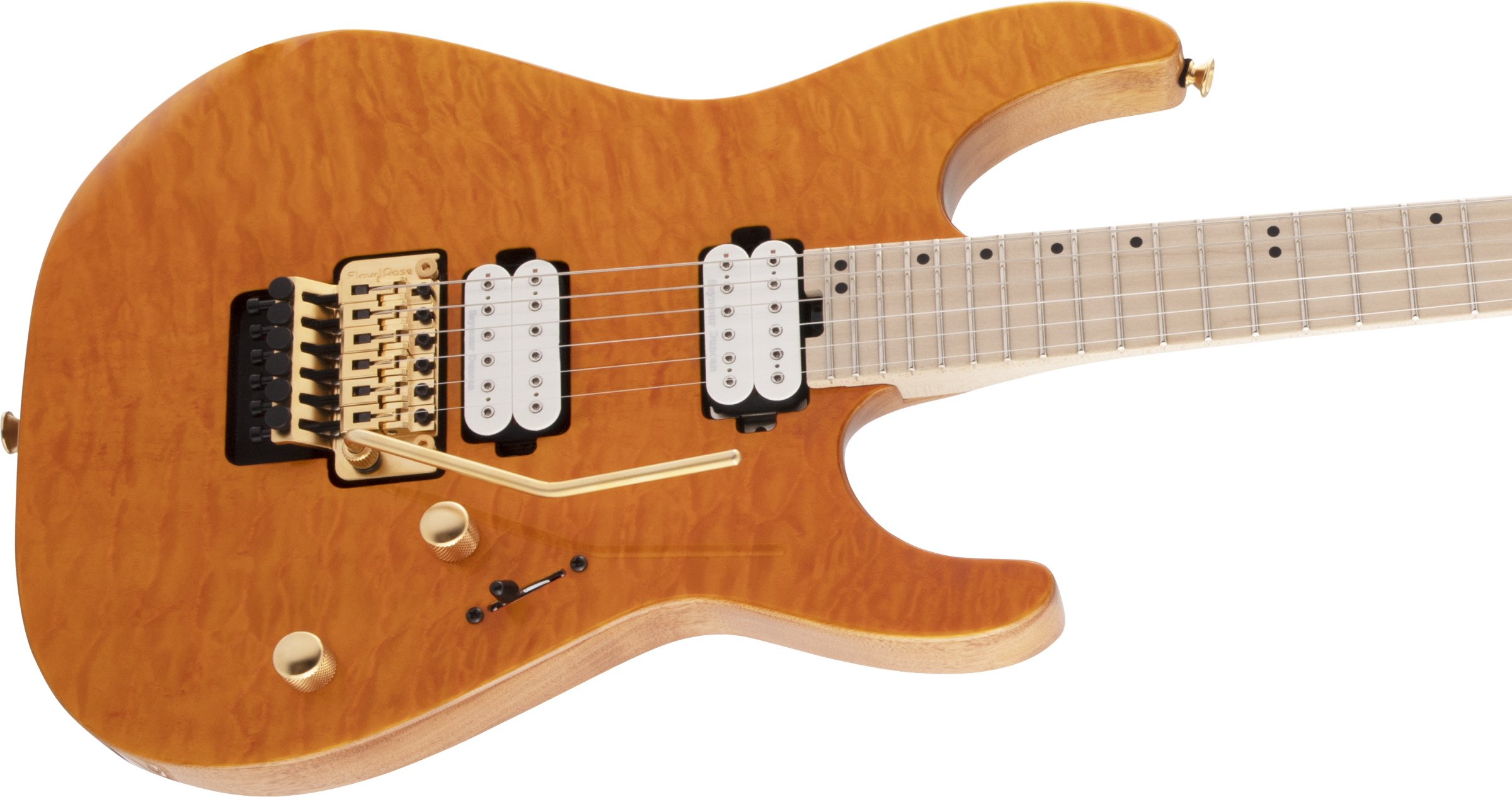 Đàn Guitar Điện Charvel Pro-Mod DK24 HH FR M QM, Maple Fingerboard