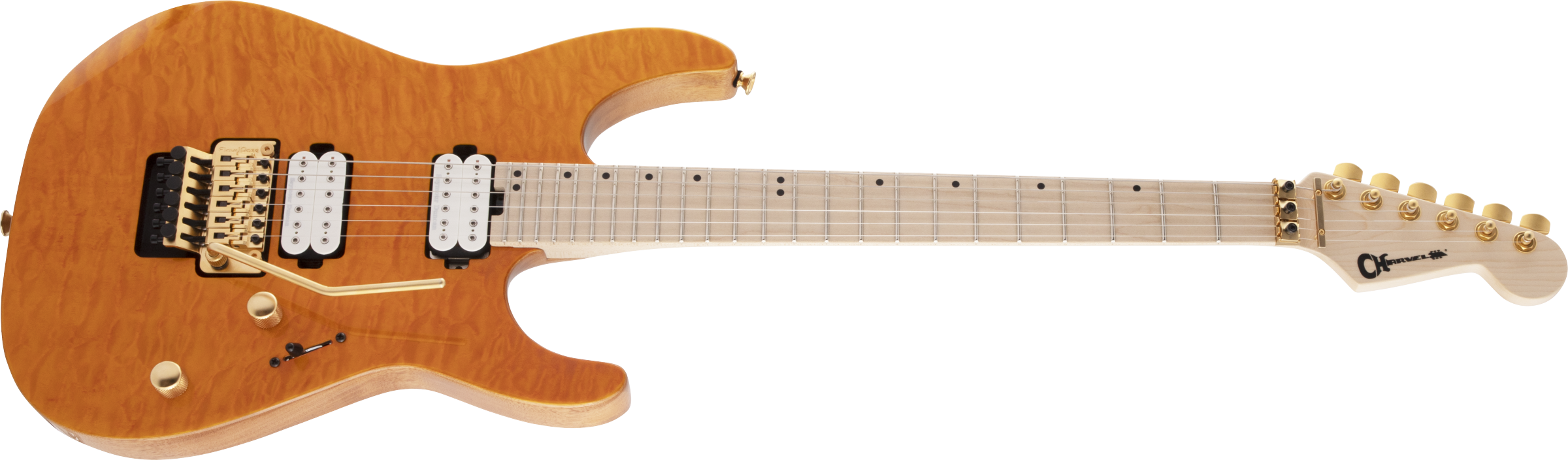 Đàn Guitar Điện Charvel Pro-Mod DK24 HH FR M QM, Maple Fingerboard