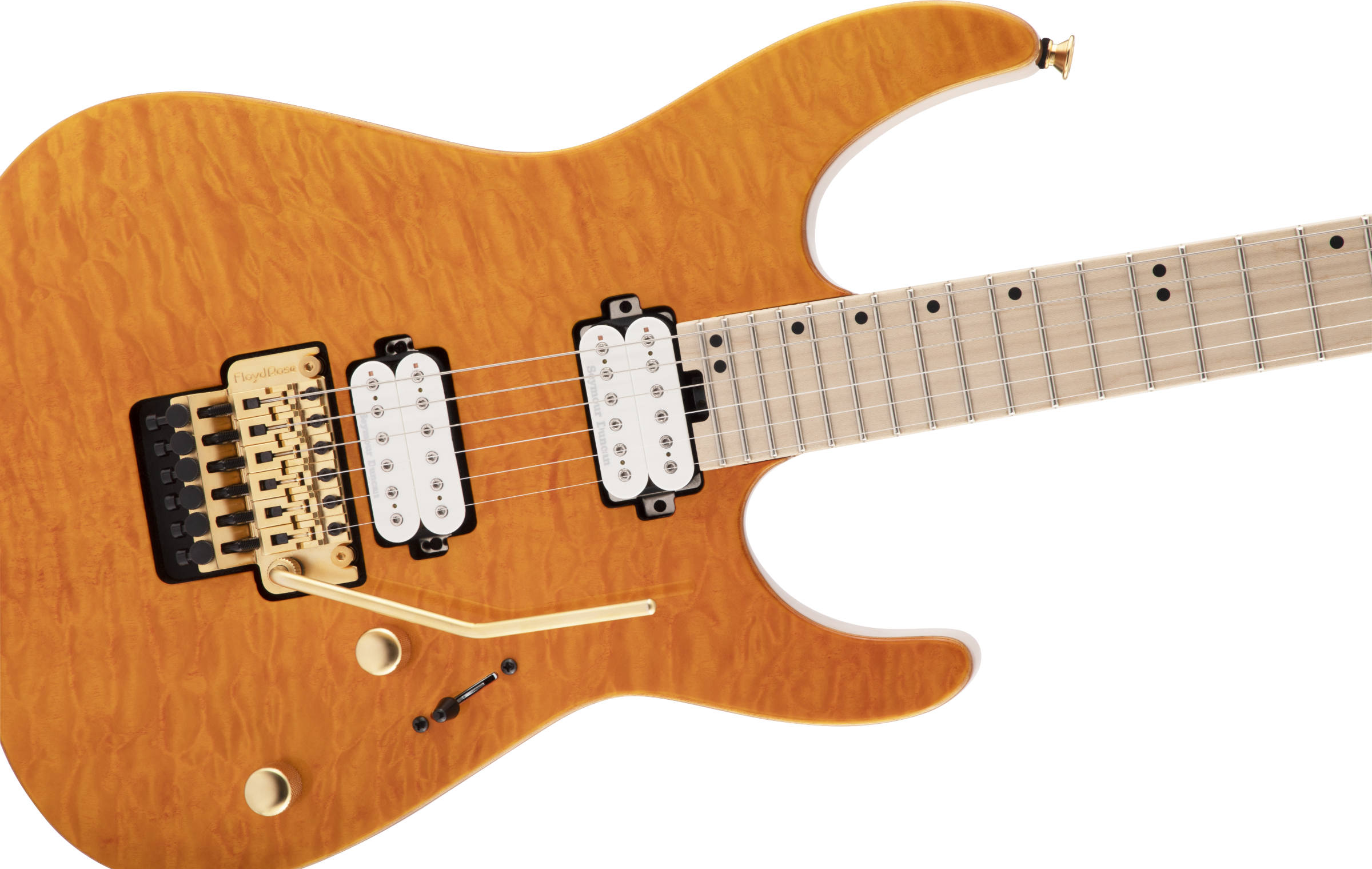 Đàn Guitar Điện Charvel Pro-Mod DK24 HH FR M QM, Maple Fingerboard
