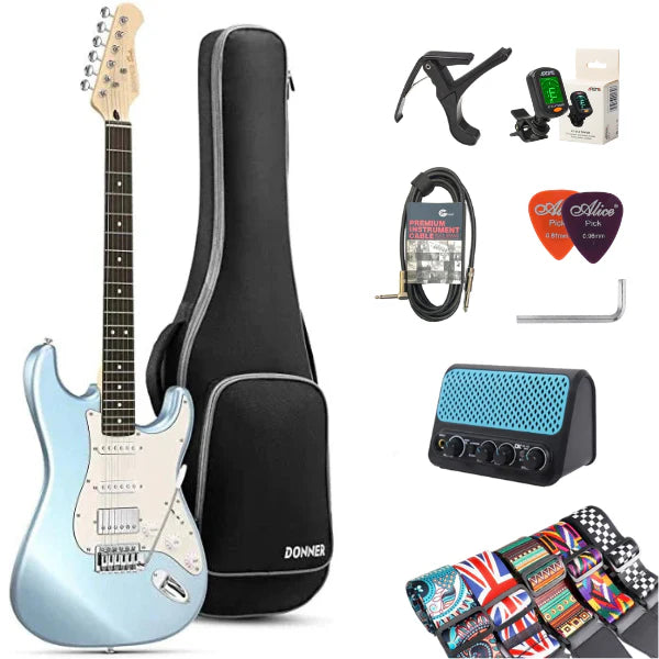 Đàn Guitar Điện Donner DST152 HSS Electric Guitar Combo