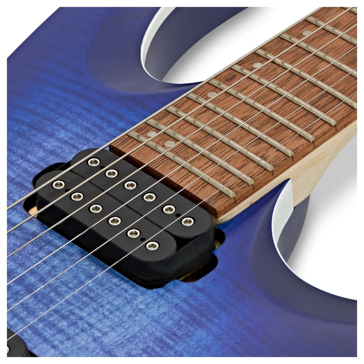 Ibanez RGA42FM, Blue Lagoon Burst Flat
