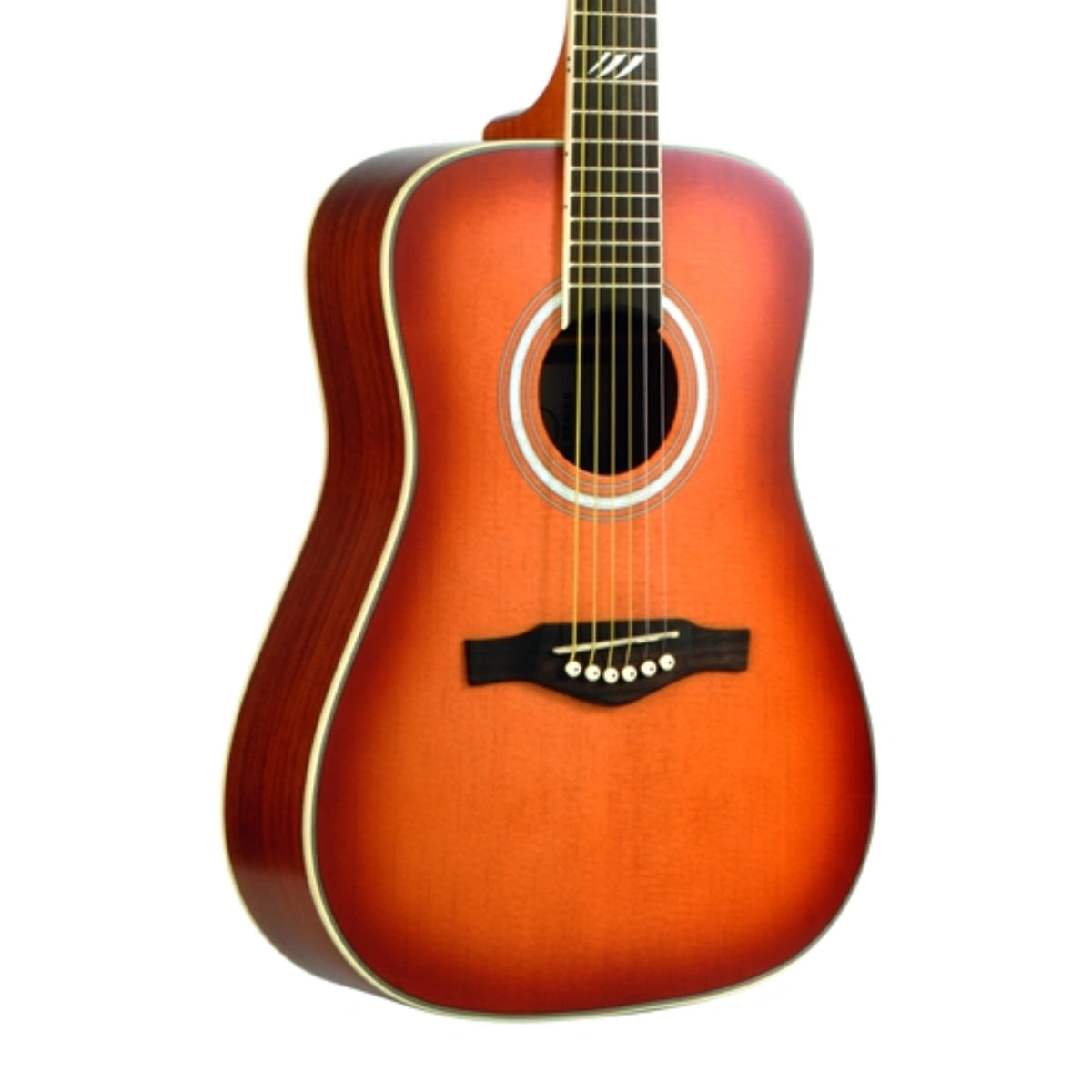 Đàn Guitar Acoustic Electric Eko TRI Mini, Honey Burst
