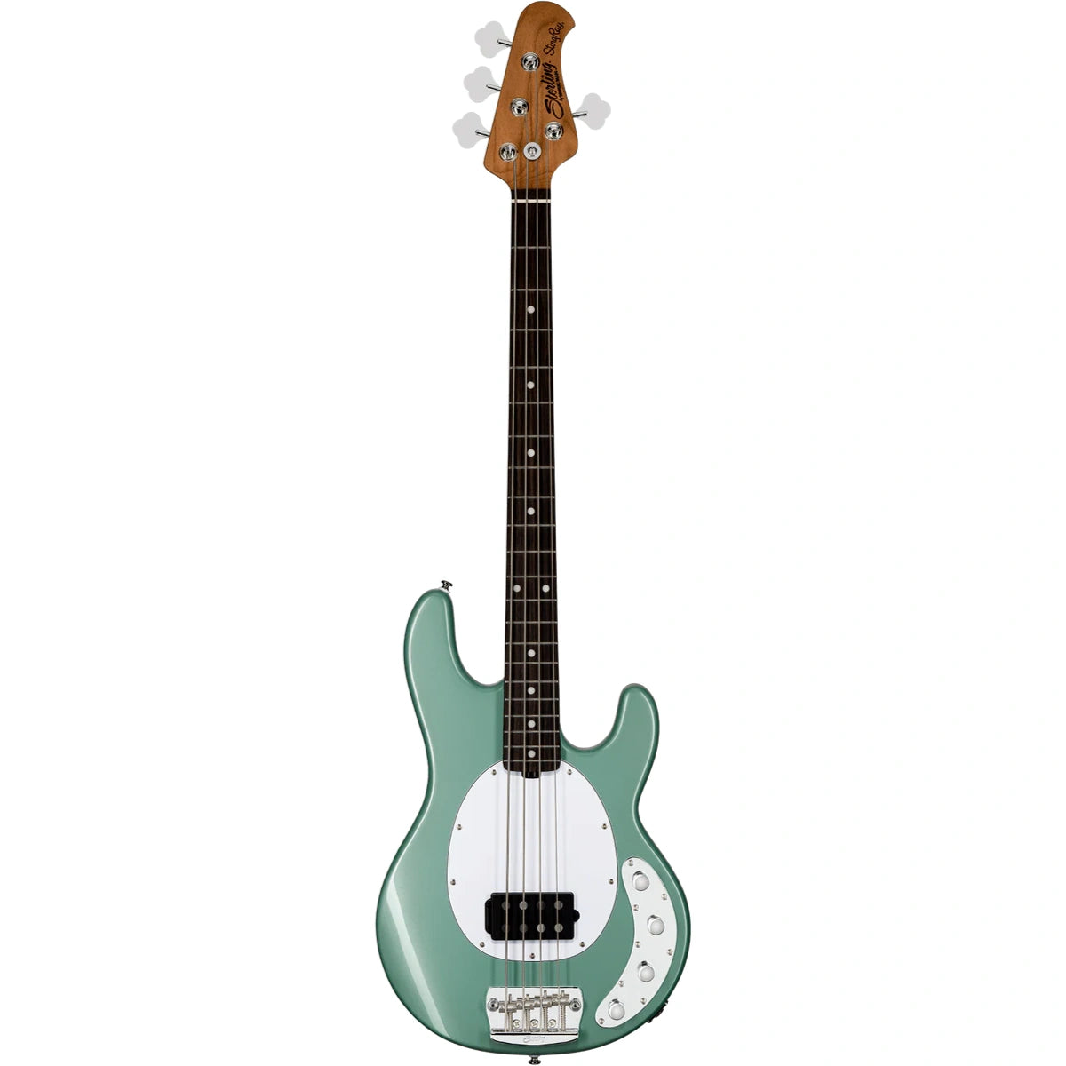 Đàn Guitar Bass Sterling by Music Man StingRay RAY34, Dorado Green
