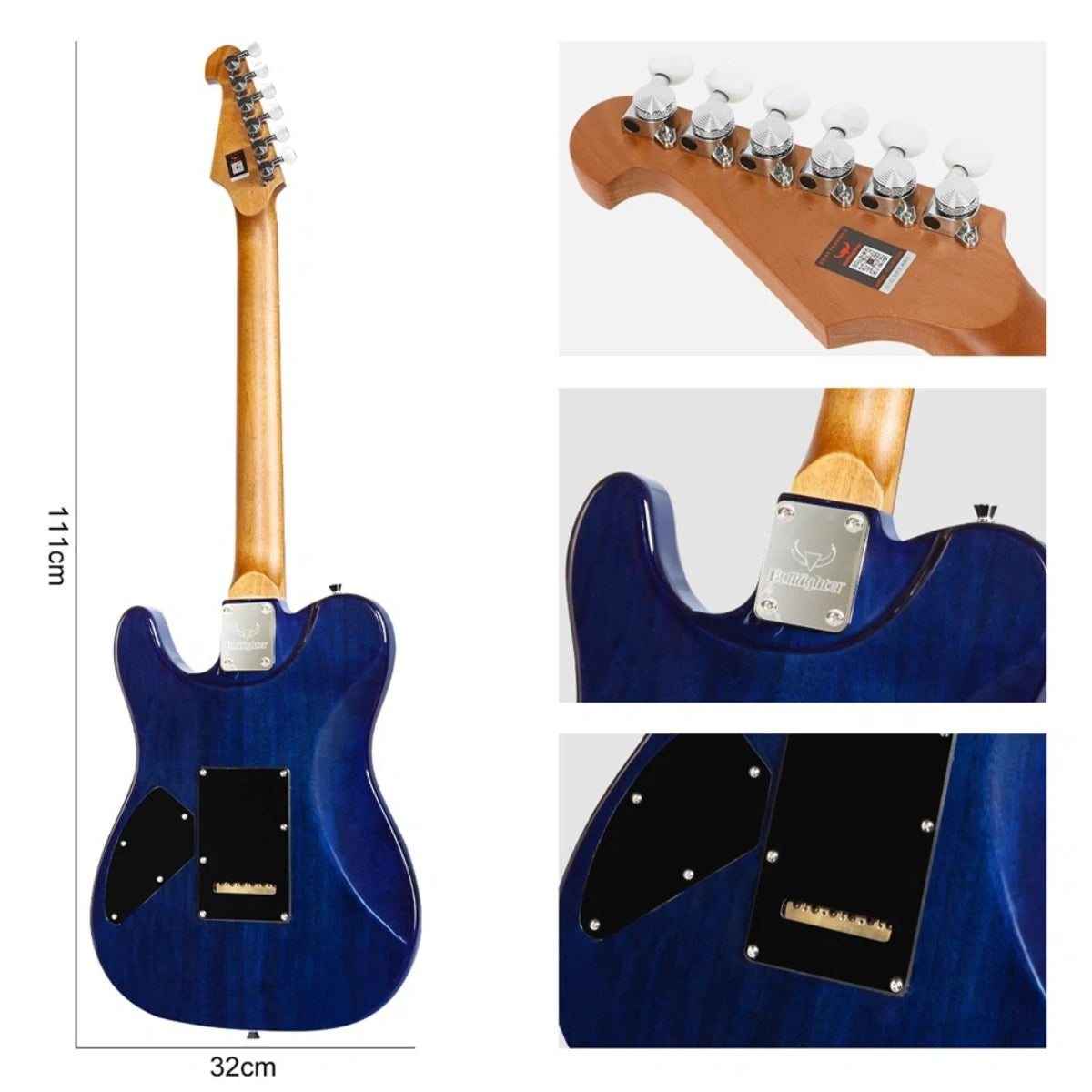 Đàn Guitar Điện Bullfighter D-230