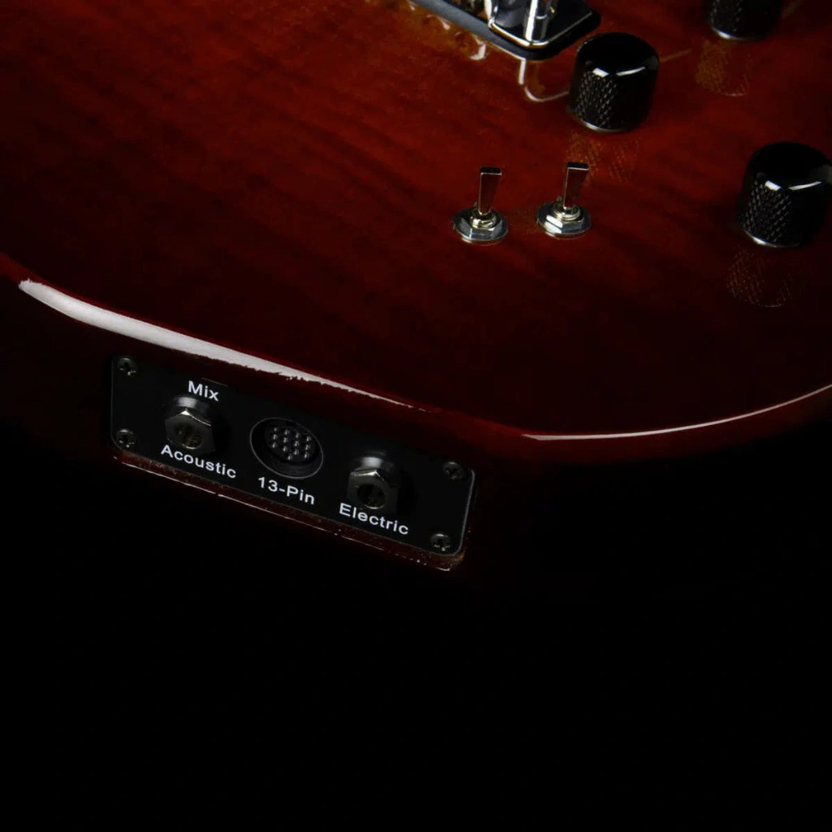 Đàn Guitar Điện Godin xtSA Lightburst Flame, Lightburst Flame