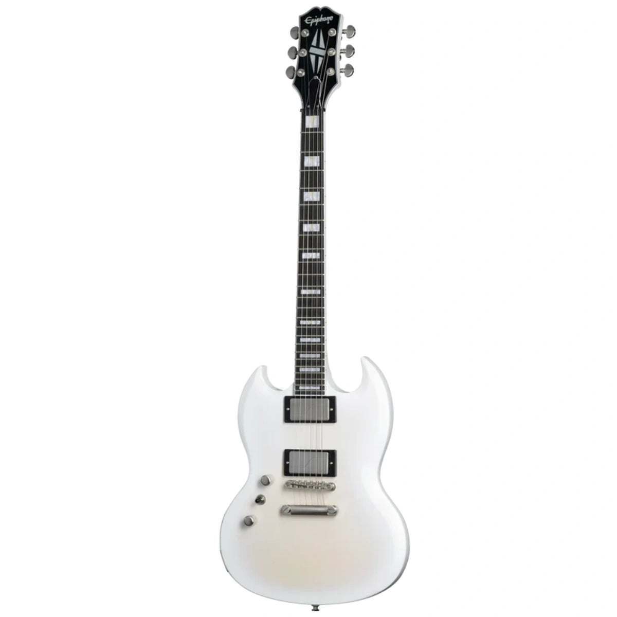 Đàn Guitar Điện Epiphone SG Prophecy Left Handed Aged White Tiger Burst