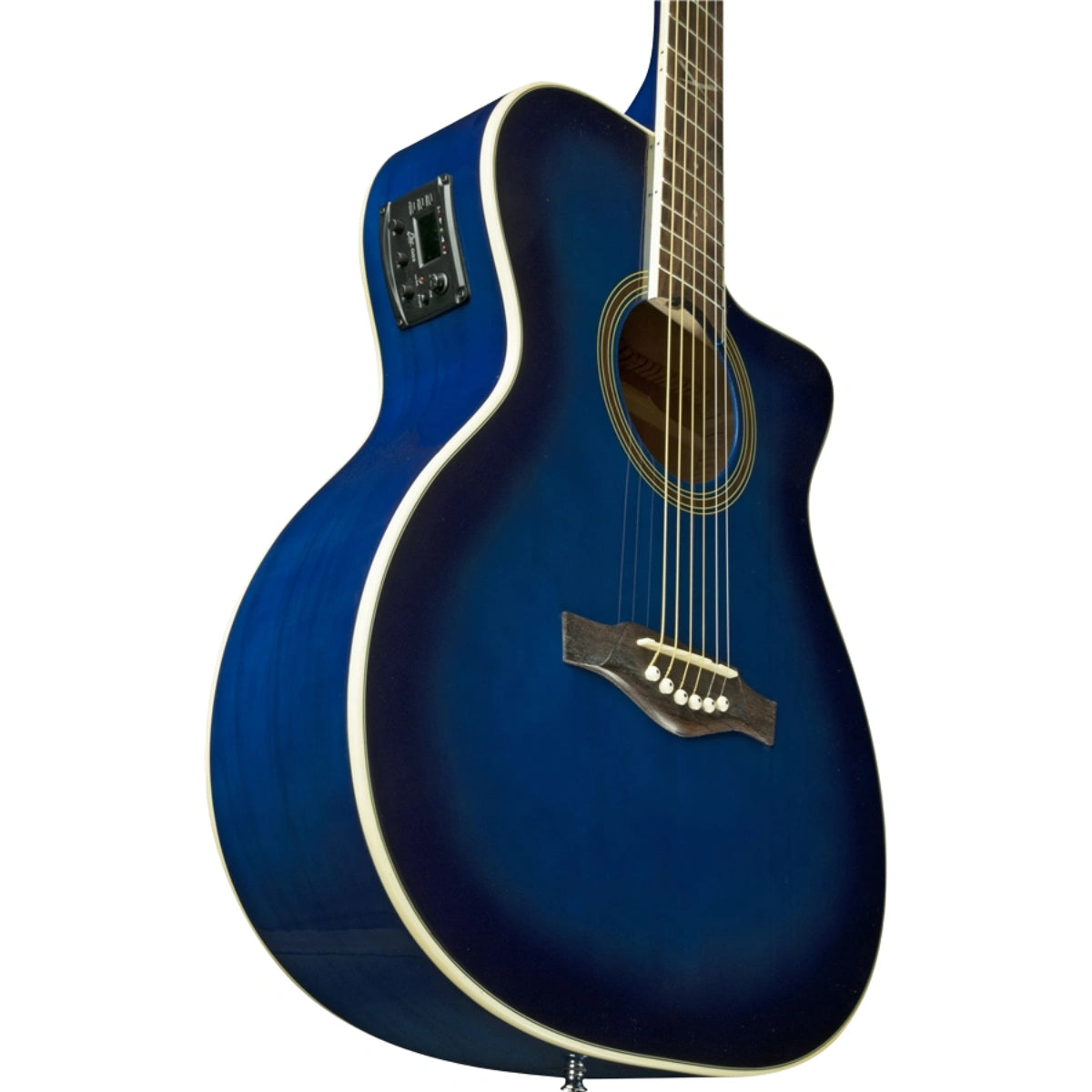 Đàn Guitar Acoustic Eko NXT 018 CW EQ, Blue Sunburst