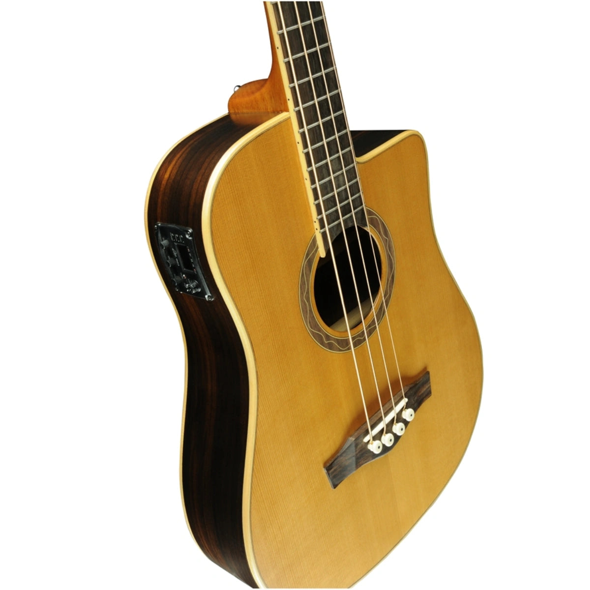 Đàn Guitar Bass Acoustic Eko +MIA Bass Eq, Natural