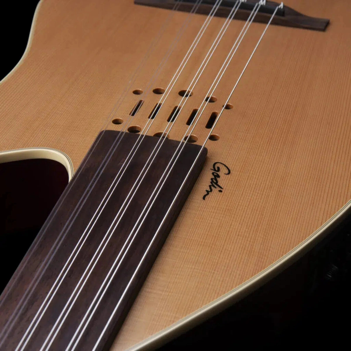 Đàn Guitar Điện Godin Multi Oud Encore Nylon, Natural SG