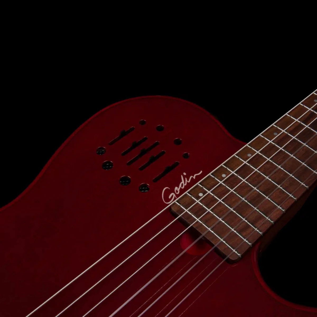 Đàn Guitar Điện Godin Multiac Mundial Aztek, Red
