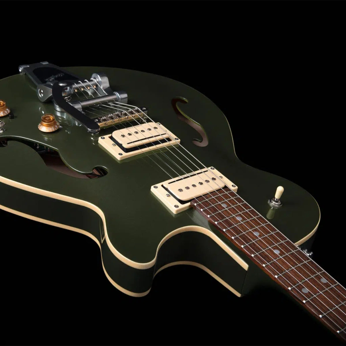 Đàn Guitar Điện Godin Montreal Premiere LTD Desert Green w/Bigsby Desert Green
