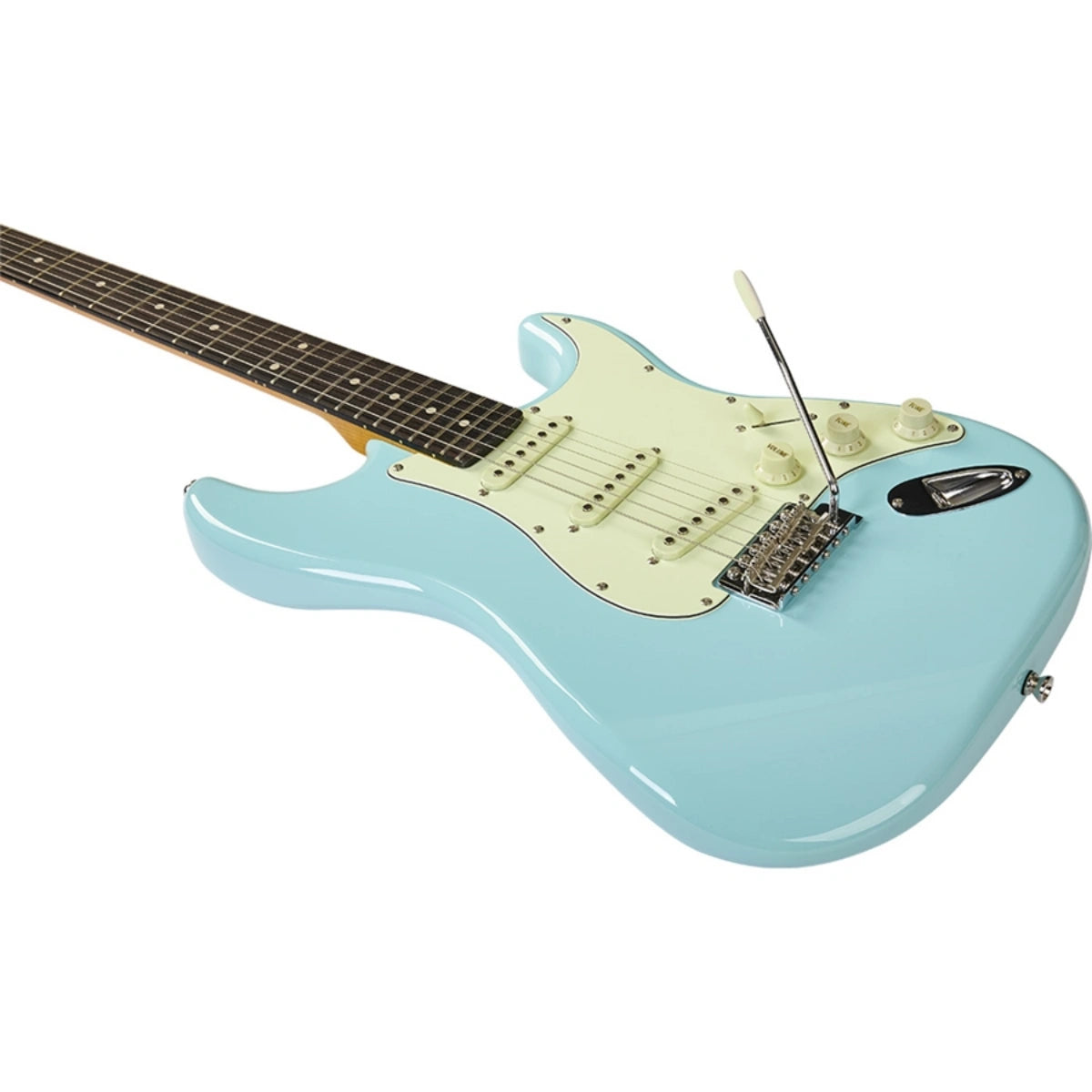  Đàn Guitar Điện Eko S-300 V-NOS, Daphne Blue