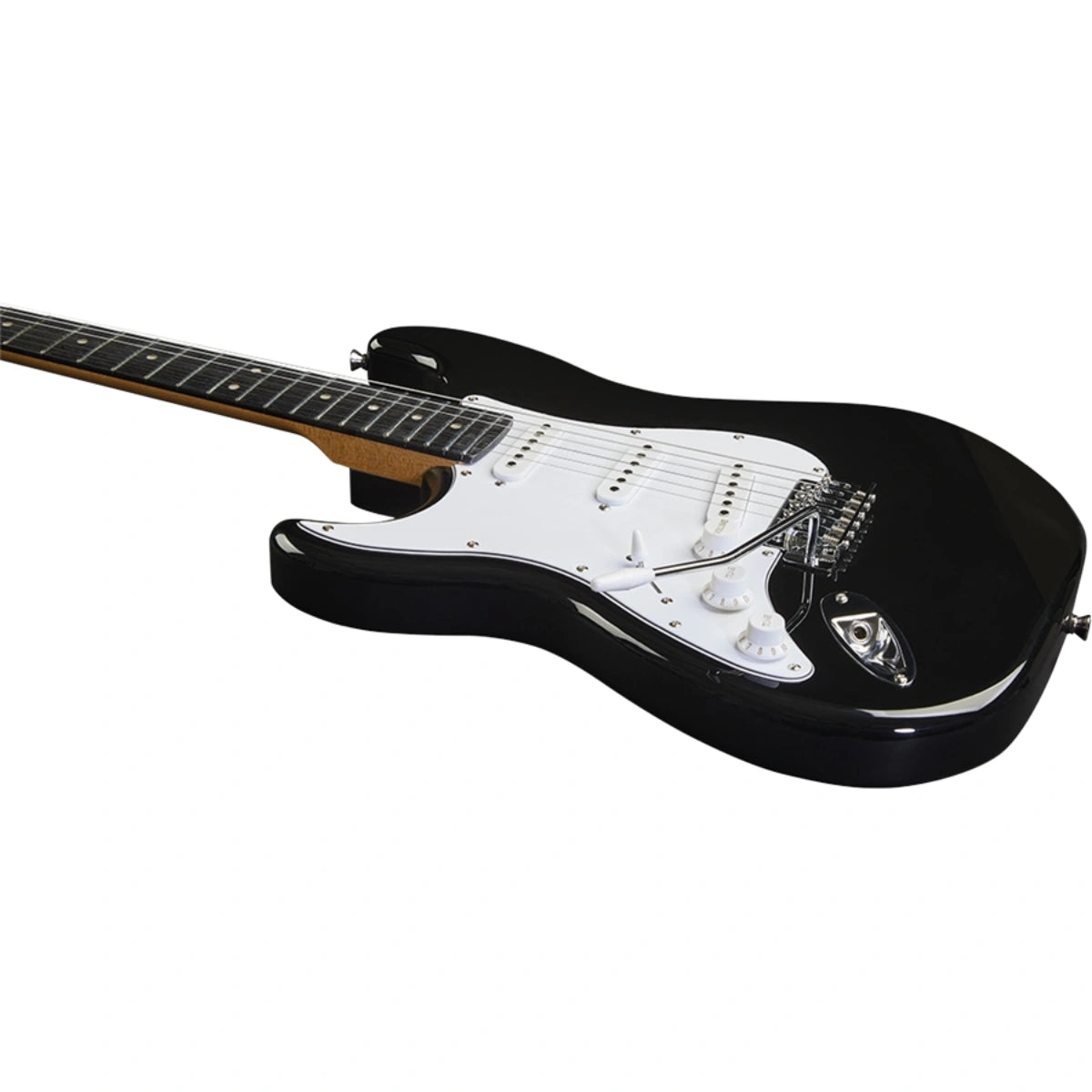 Đàn Guitar Điện Eko S-300 LH Left Handed, Black 