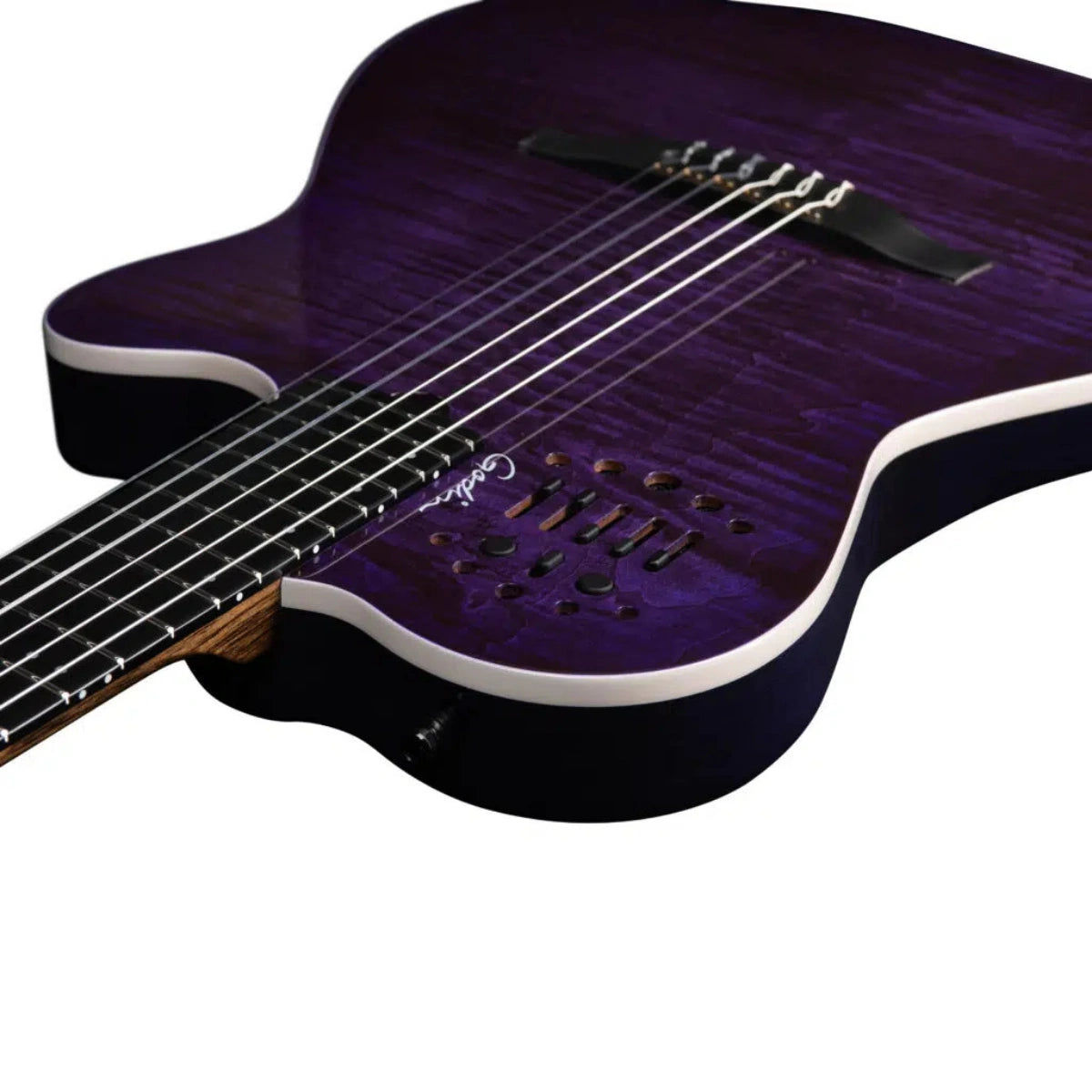 Đàn Guitar Điện Godin ACS Nylon Steve Stevens Signature 25th Anniversary, Purple