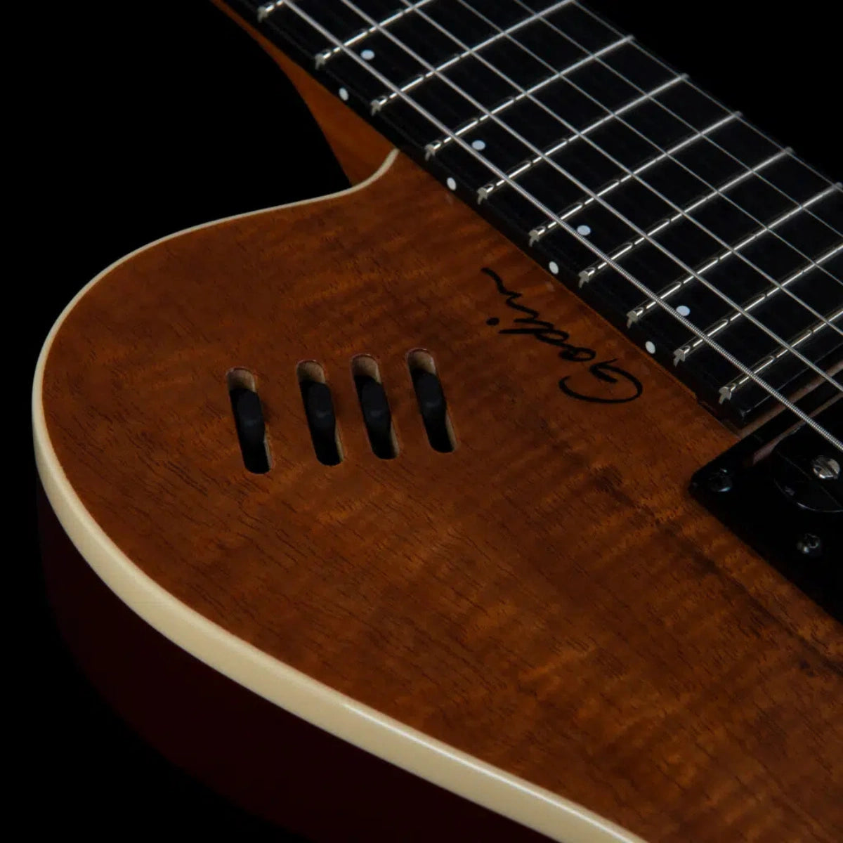 Đàn Guitar Điện Godin xtSA Koa Extreme HG, Natural Koa
