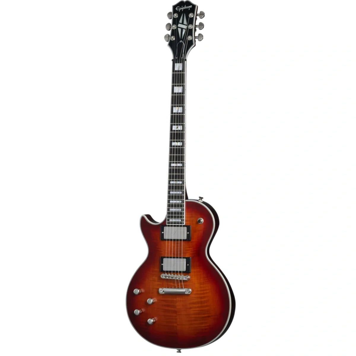 Đàn guitar Điện Epiphone Les Paul Prophecy Left Handed Aged Bengal Tiger Burst