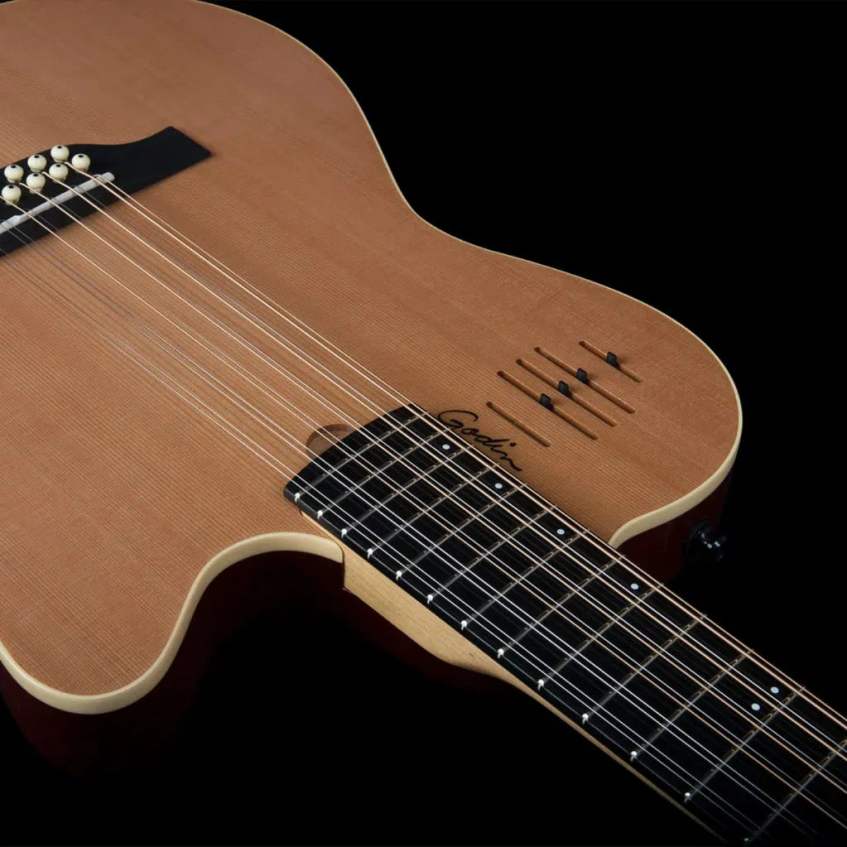 Đàn Guitar Điện Godin A12 Natural SG, Natural