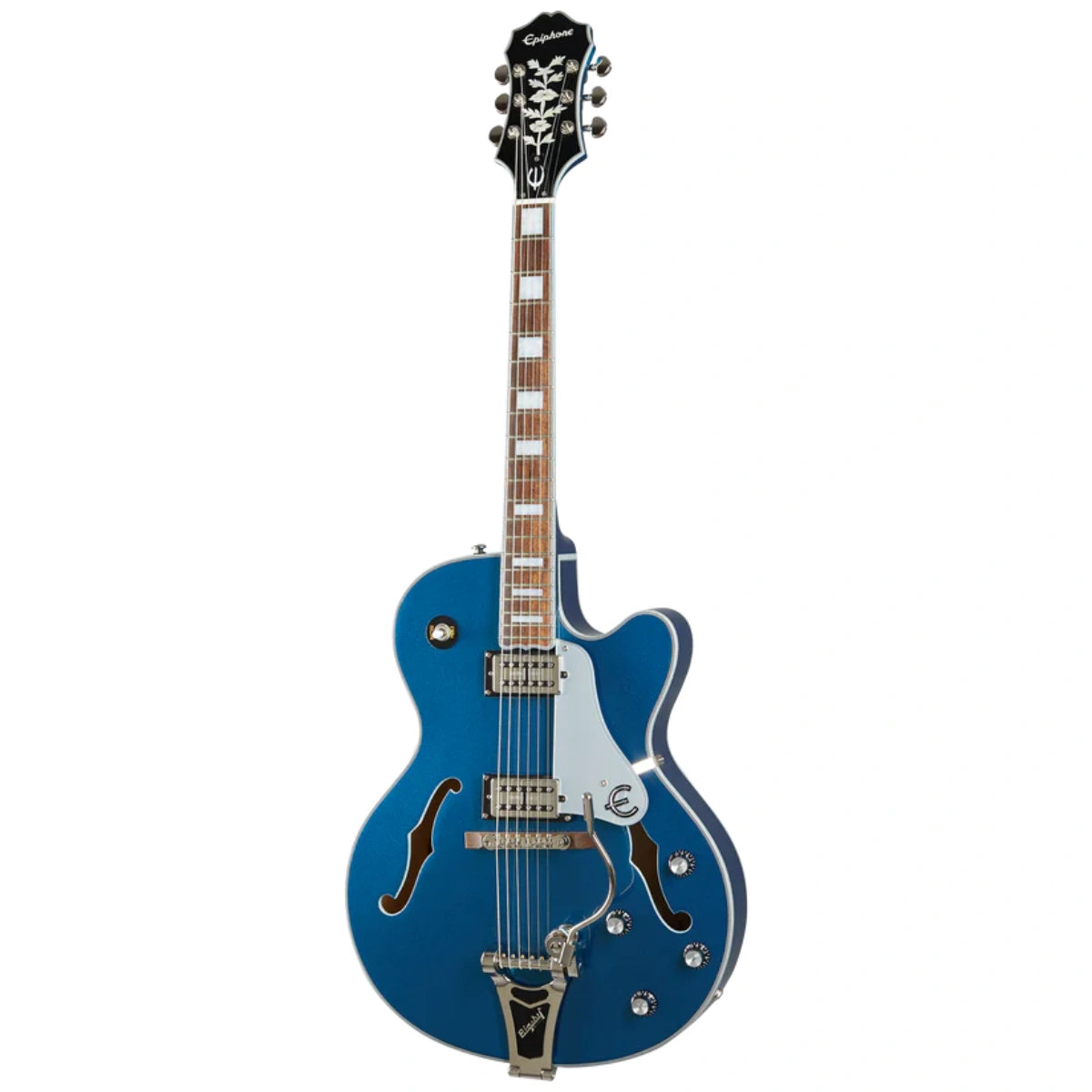 Đàn Guitar Điện Epiphone Emperor Swingster, Delta Blue Metallic