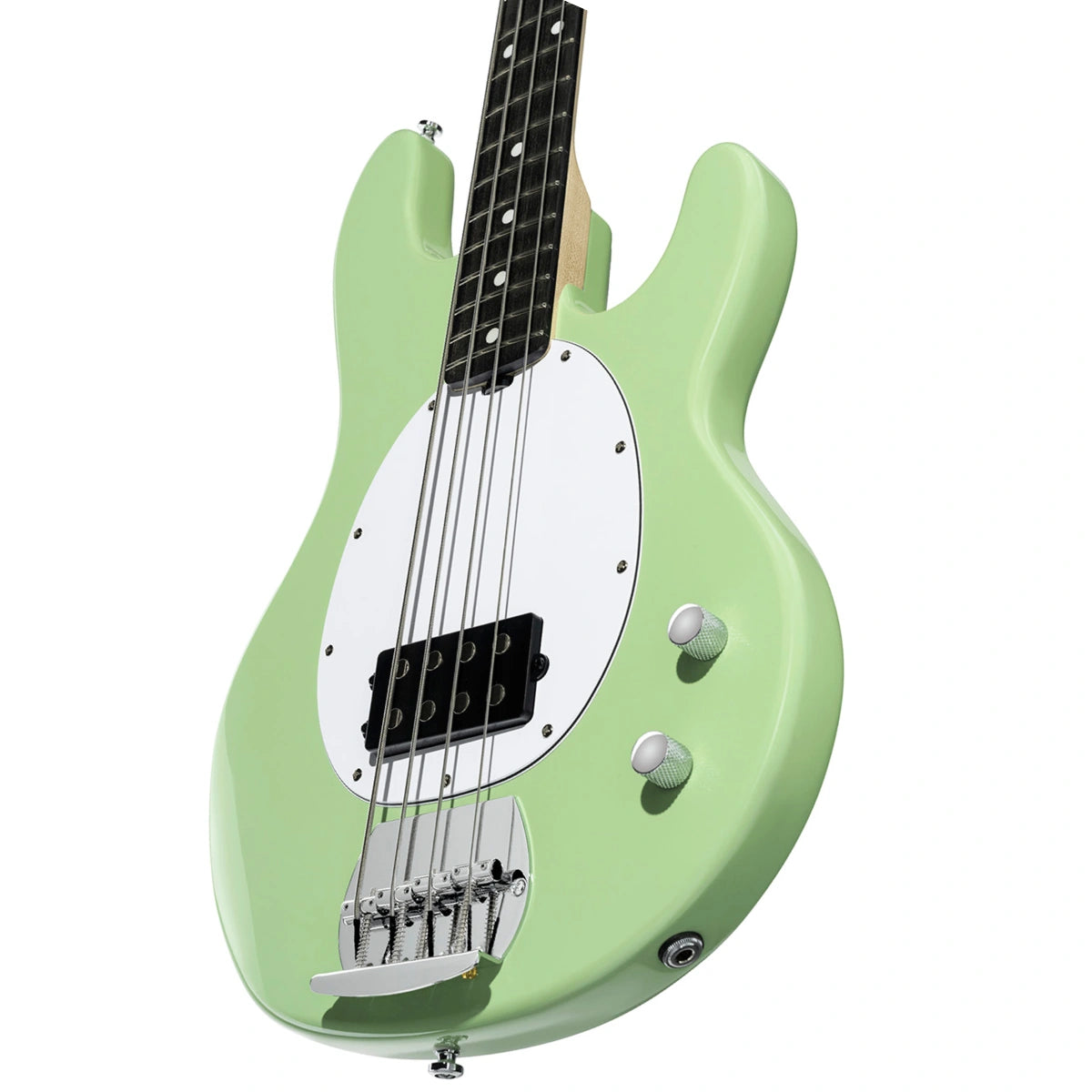 Đàn Guitar Bass Sterling by Music Man Intro Series StingRay, Misty Green