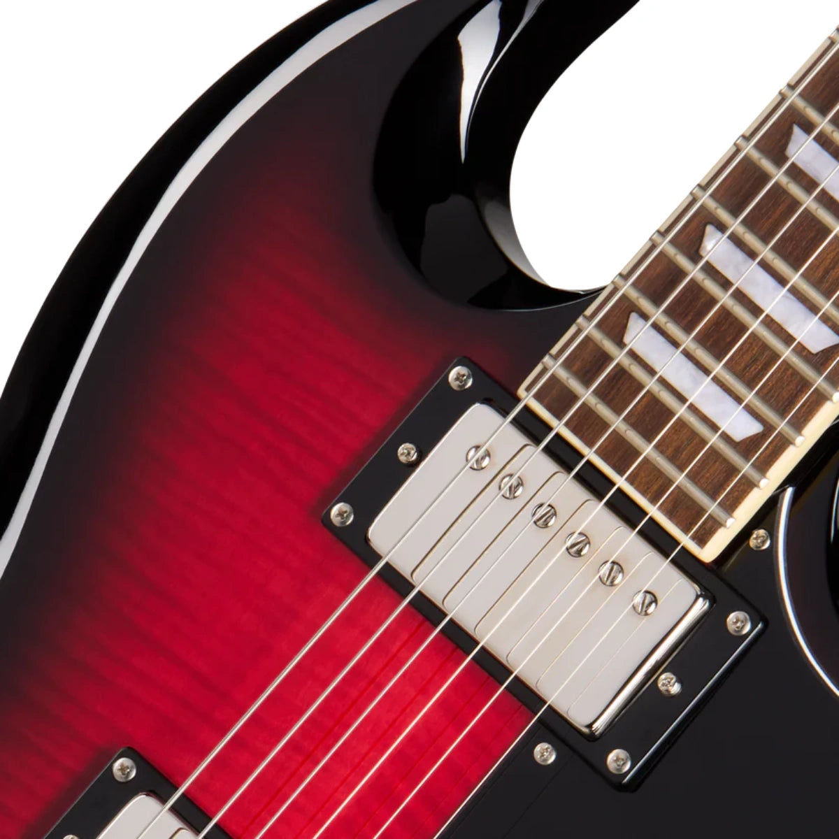 Đàn Guitar Điện Epiphone SG Tribute Plus, Cherry Burst