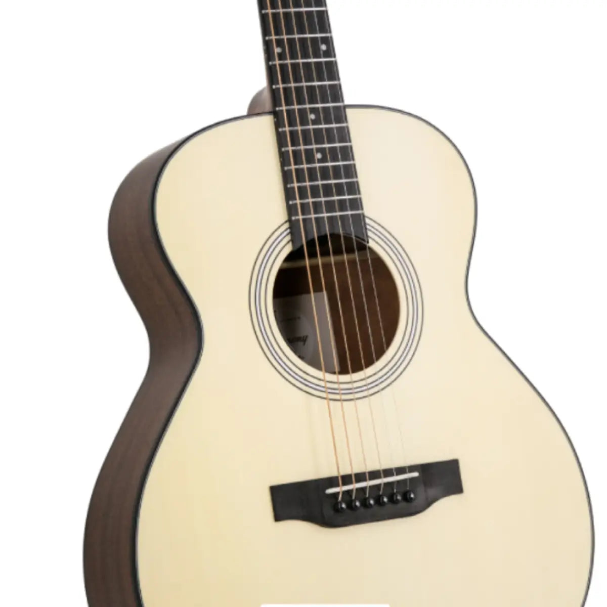 Đàn Guitar Acoustic-Electric Harmony Foundation Series e-Terra Petite OM w/Bag, Natural Satin