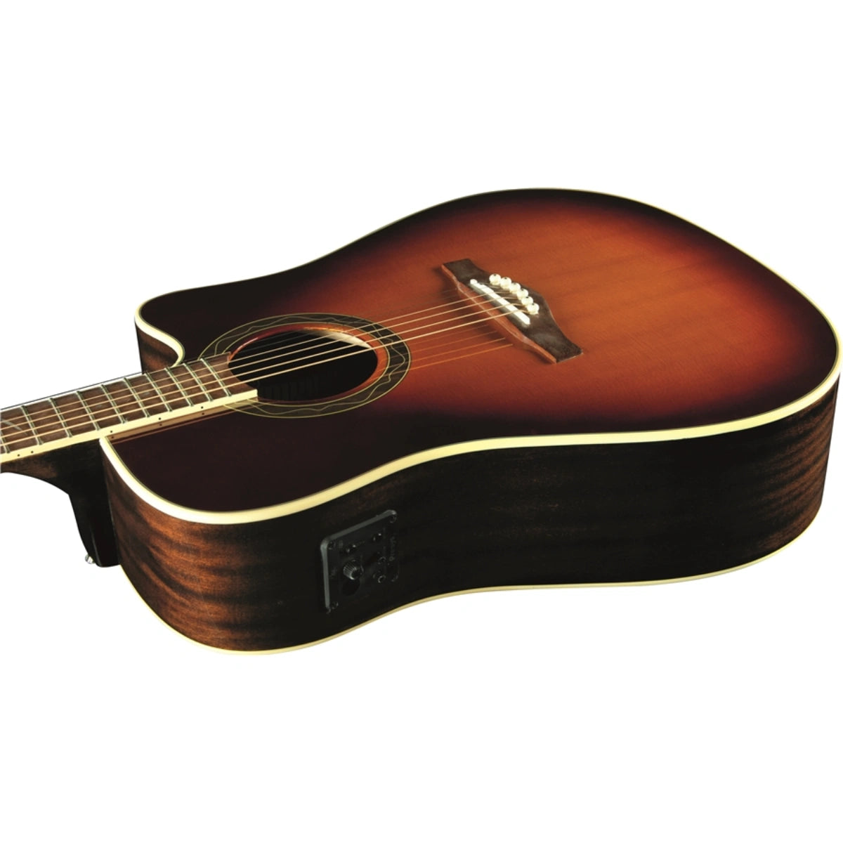 Đàn Guitar Acoustic Electric Eko One ST D CW EQ, Vintage Sunburst