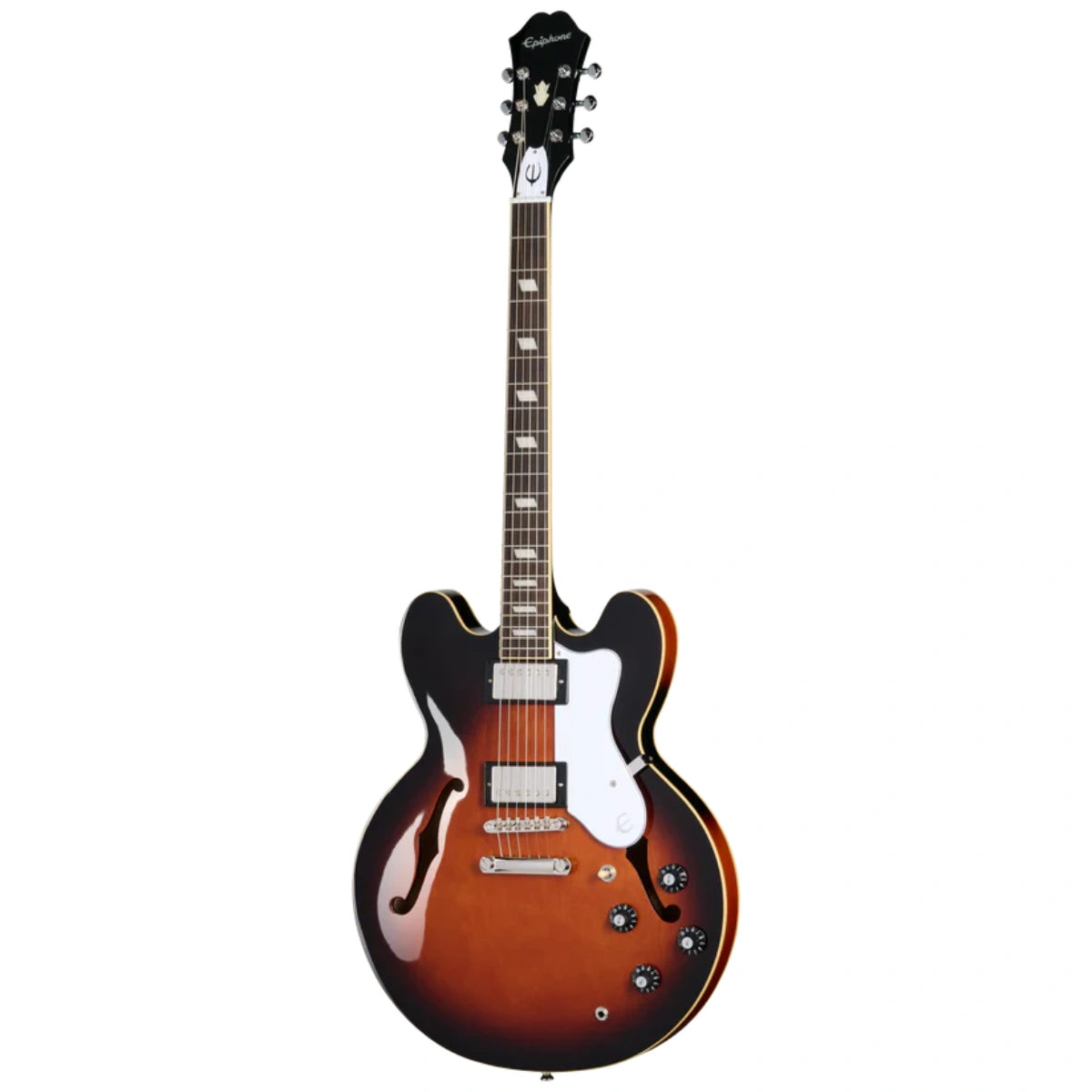 Đàn Guitar Điện Epiphone Bonehead Riviera, Dark Tobacco Sunburst