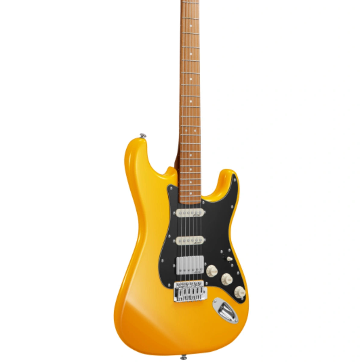 Đàn Guitar Điện Auriga STPRO Dopamine Series Yellow High Gloss