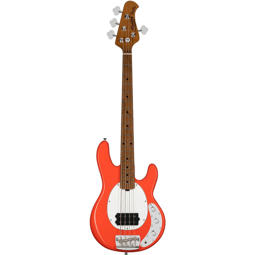 Đàn Guitar Bass Sterling by Music Man StingRay Short Scale, Fiesta Red
