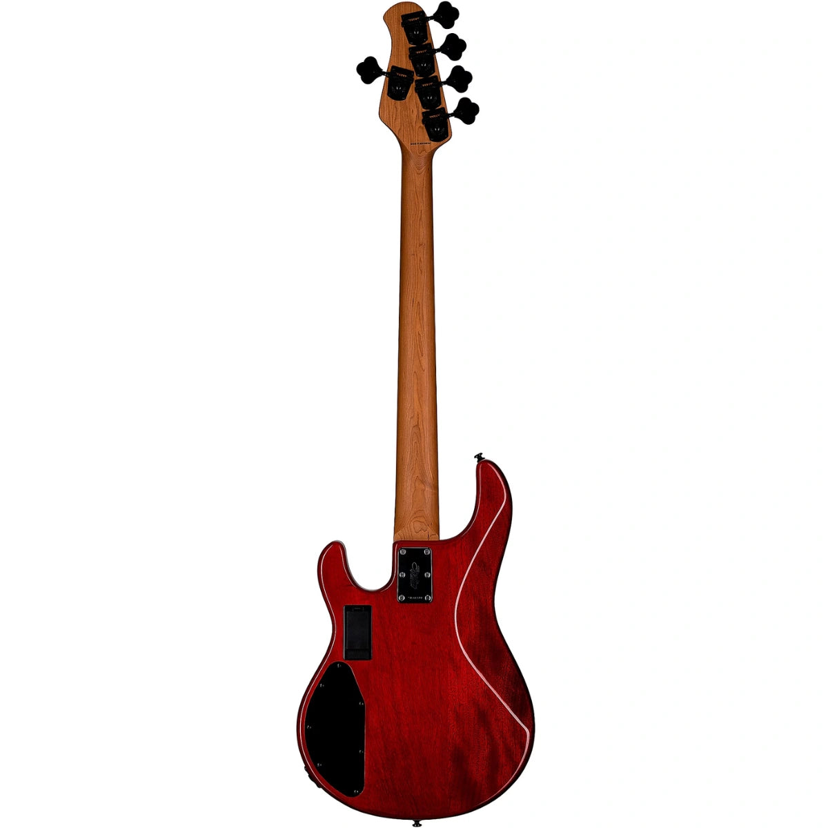 Đàn Guitar Bass Sterling by Music Man StingRay 5 HH Maple Top, Blood Orange Burst
