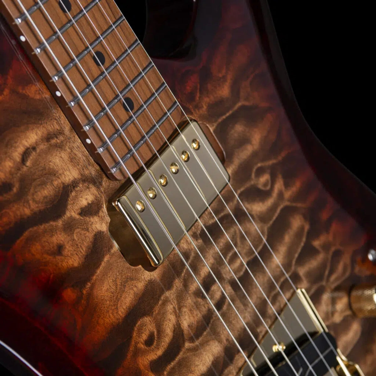Đàn Guitar Điện Godin Artisan TC WhiskeyBurst MN, Whiskey Burst