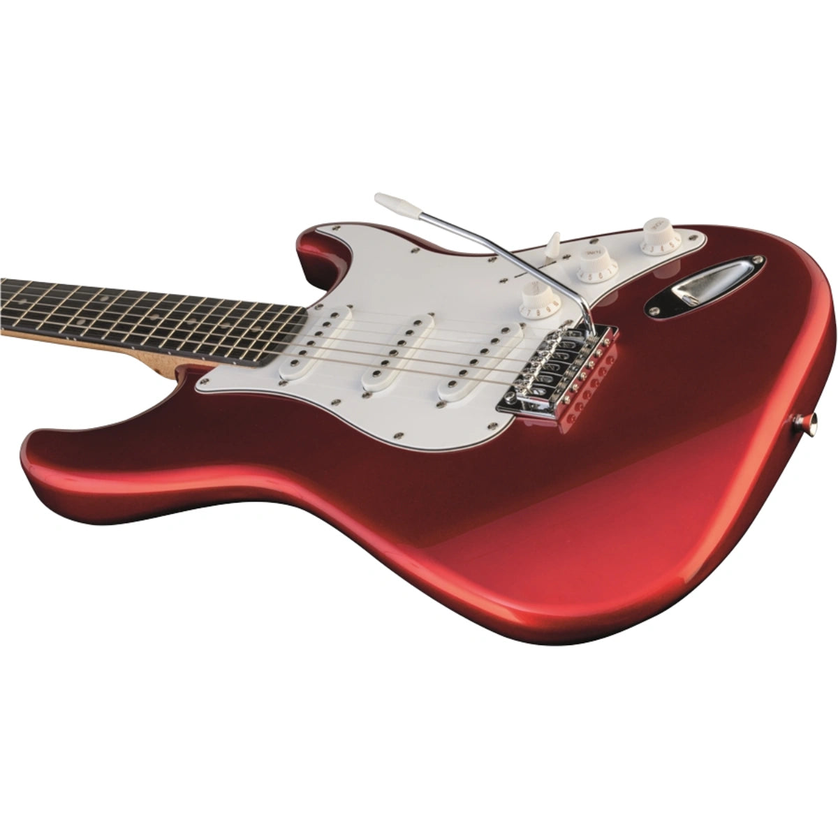 Đàn Guitar Điện Eko S-300, Chrome Red