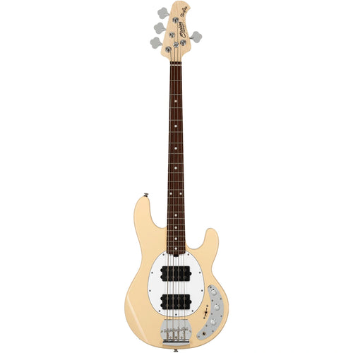 Đàn Guitar Bass Sterling by Music Man SUB Series StingRay HH, Vintage Cream