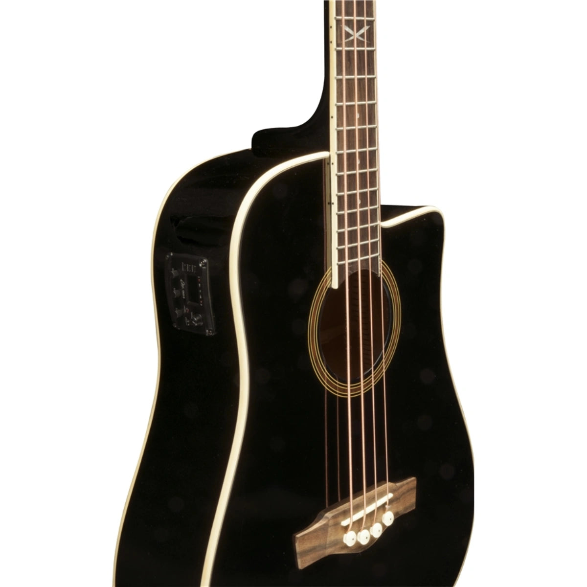 Đàn Guitar Bass Acoustic Eko NXT Bass D CW EQ, Black