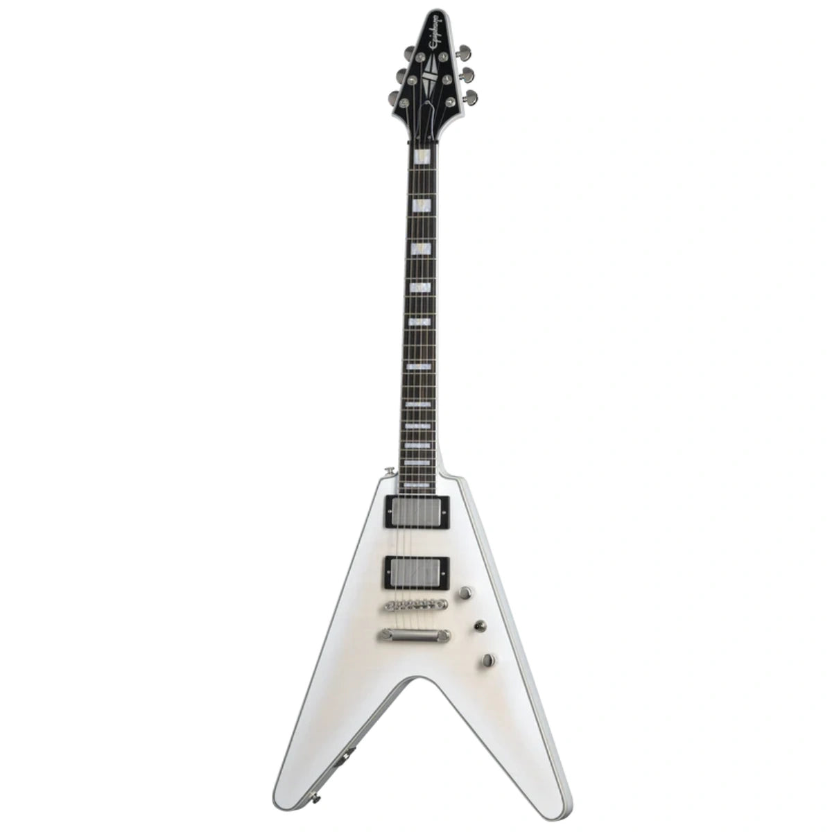 Đàn Guitar Điện Epiphone Flying V Prophecy Aged White Tiger Burst