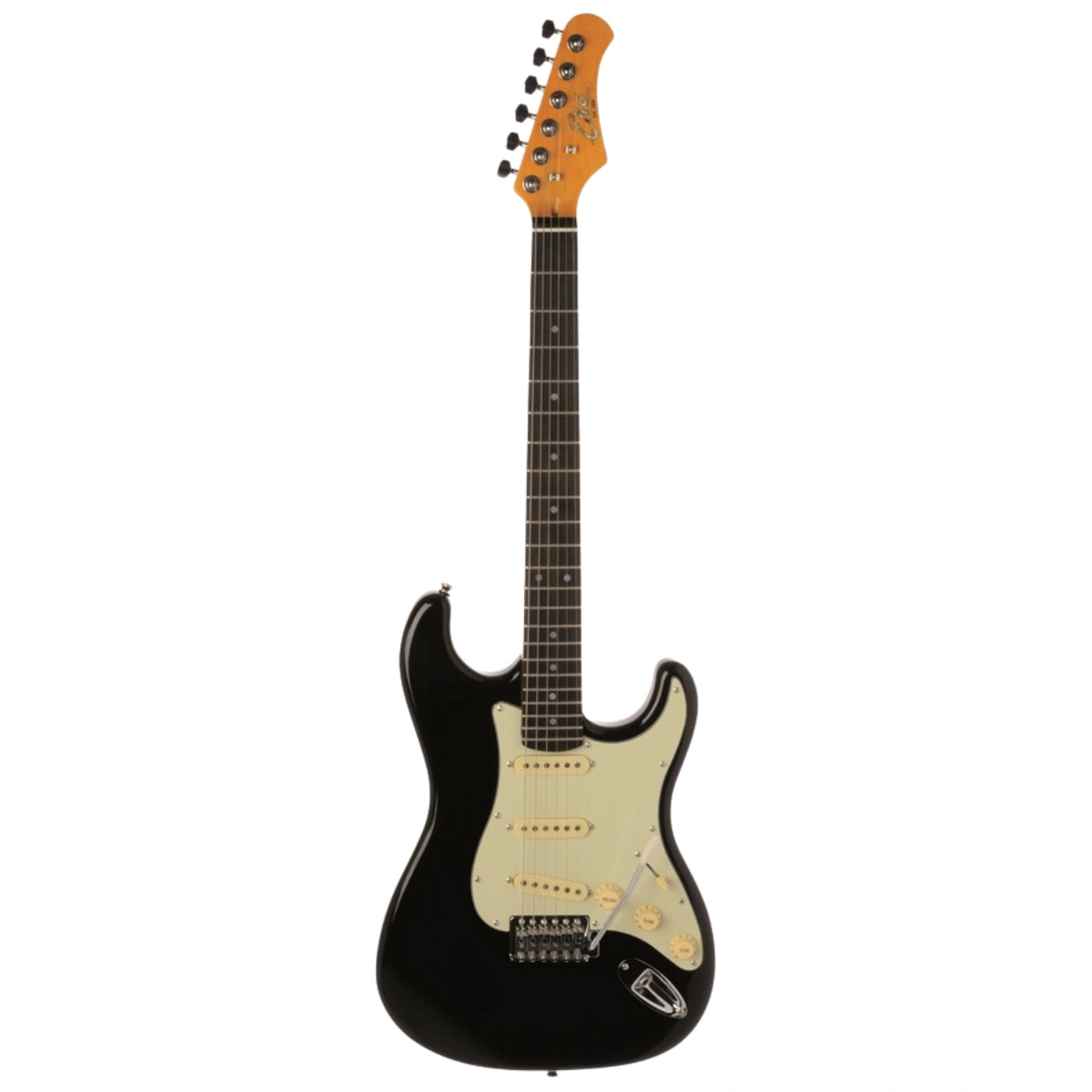 Đàn Guitar Điện Eko S 300V Vintage, Black