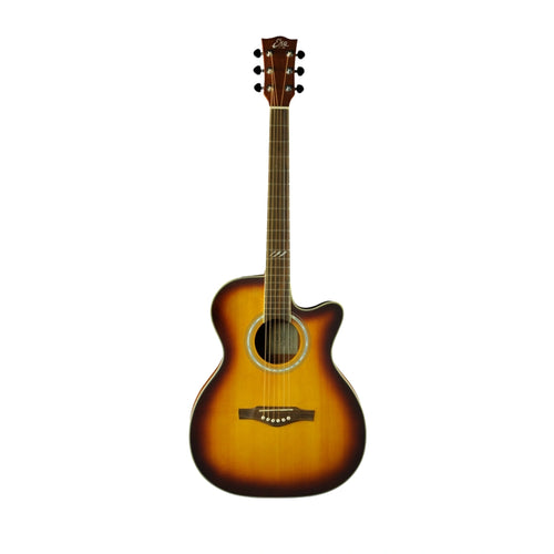 Đàn Guitar Acoustic Eko TRI 018 CW Eq, Honey Burst