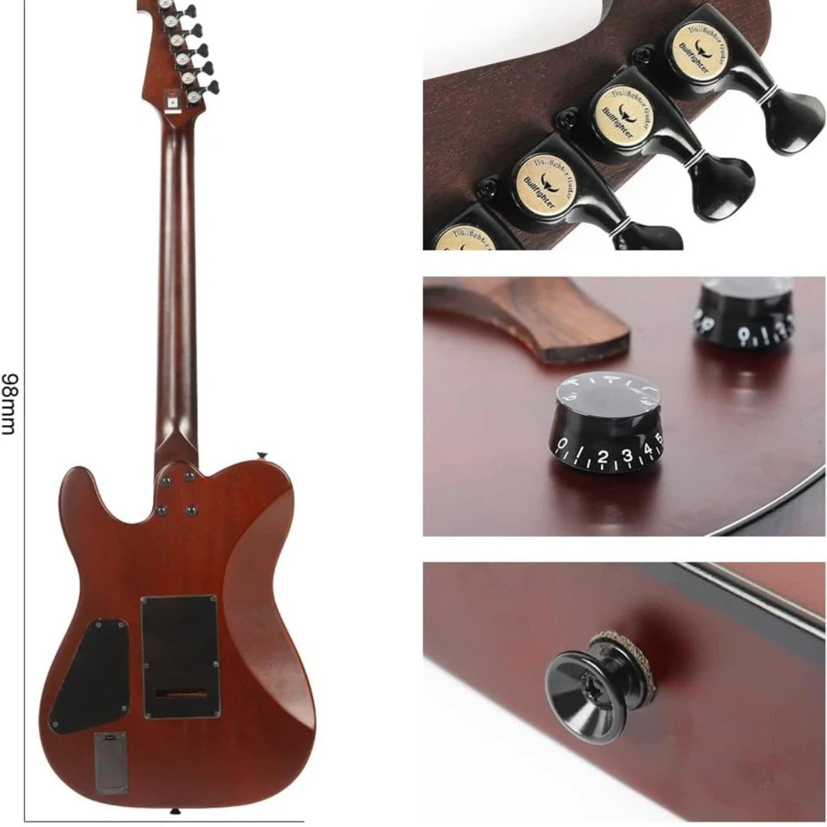 Đàn Guitar Điện Bullfighter D-K6