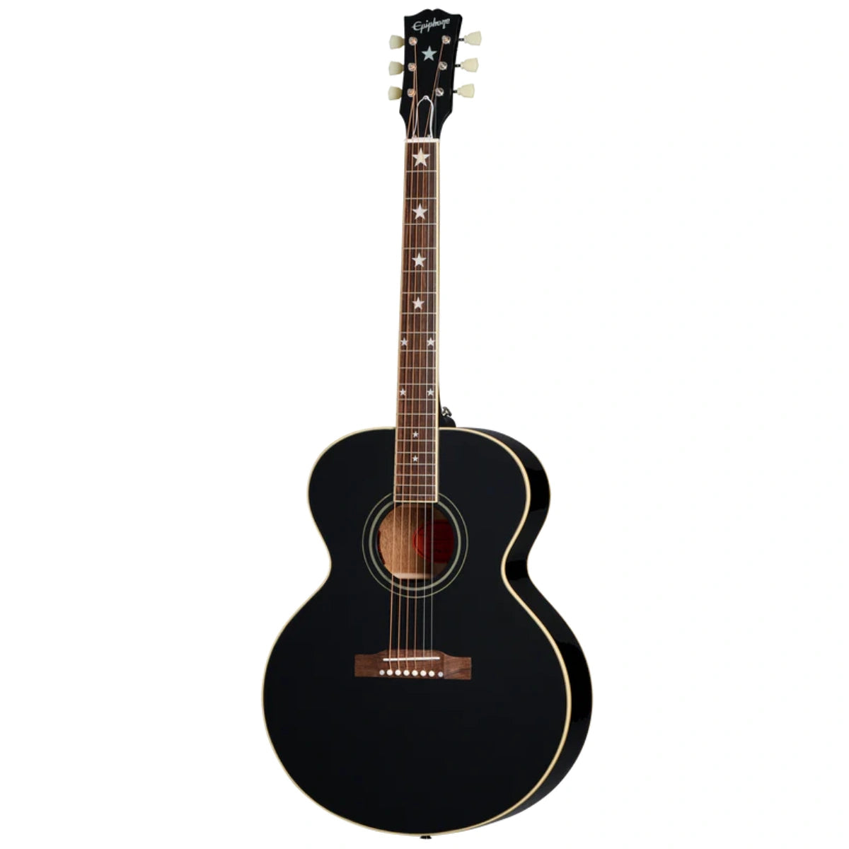 Đàn Guitar Acoustic Epiphone J 180 LS Ebony